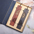 2Pcs Ebony&Small Leaf Red Sandalwood