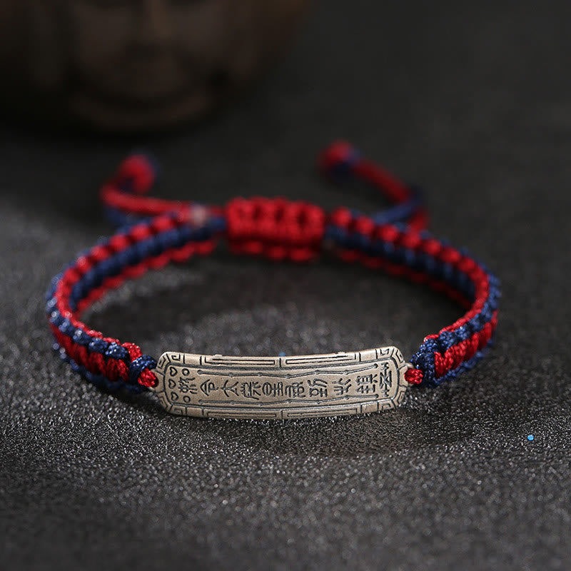 KarmaRipple's 925 Sterling Silver Peace Amulet Protection Bracelet p1