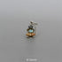 Hematite&Labradorite&Landscape Stone Pendant 8*10mm