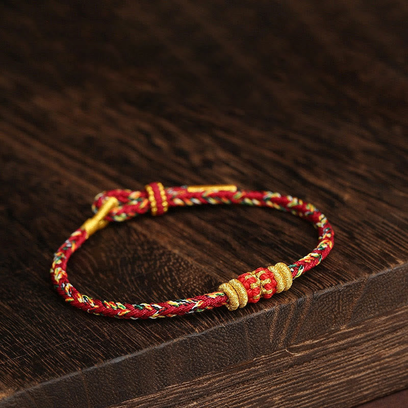 KarmaRipple's Handmade Colorful Rope King Kong Weave Woven Fortune Bracelet p11