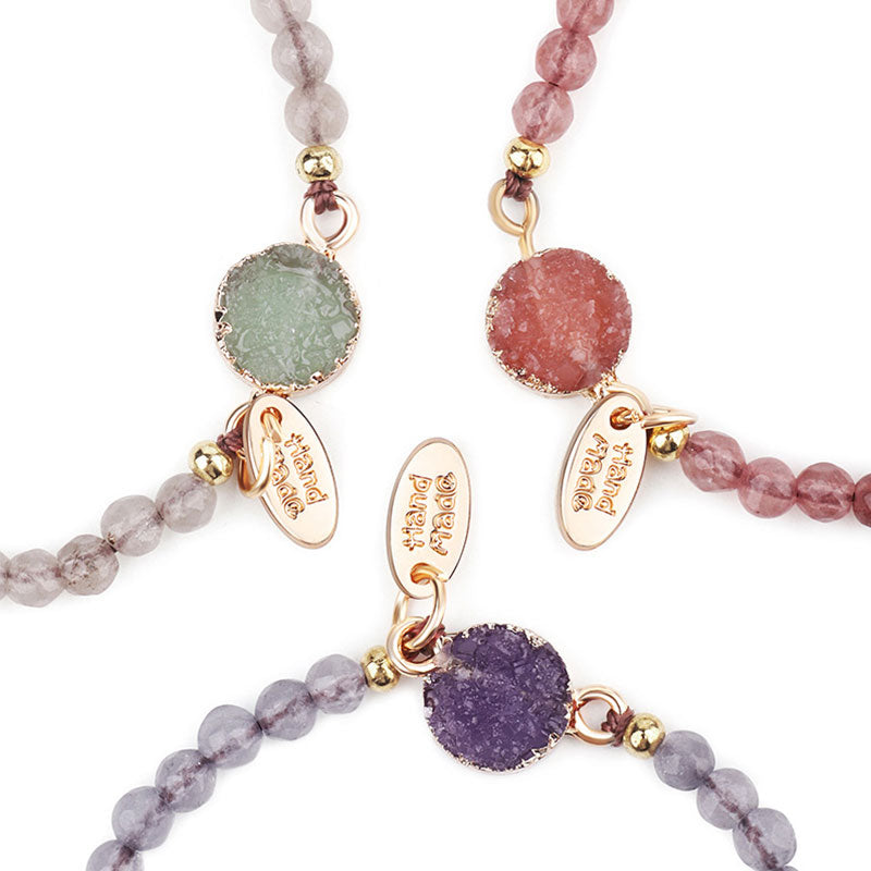KarmaRipple's Authentic Gemstone Talisman Fortunate Balancing Bracelet p12