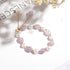Purple Beads& Pearl