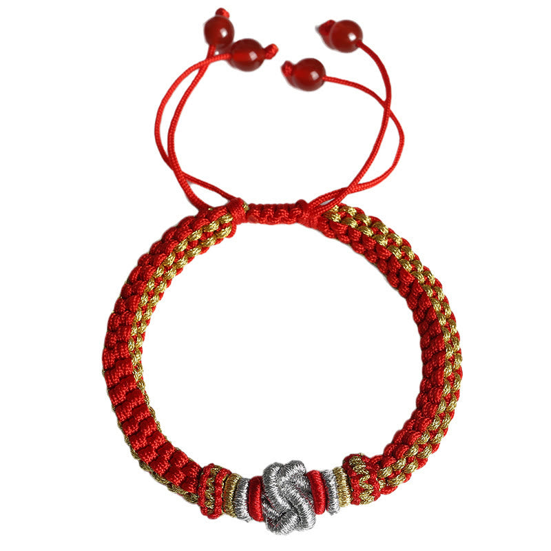 KarmaRipple's Colorful Rope True Love Weave Fortune Handmade Bracelet p17