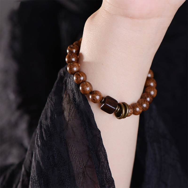 KarmaRipple's Phoebe Zhennan Wood Spirituality Bracelet p3