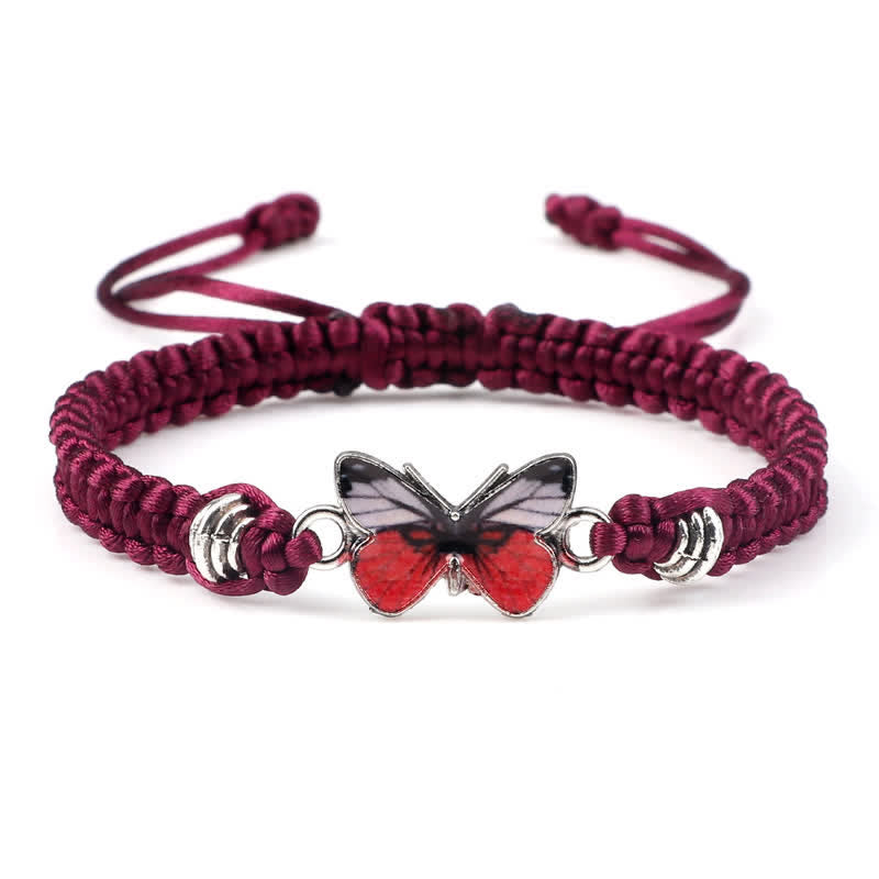KarmaRipple's Butterfly Freedom Love String Talisman Bracelet p46