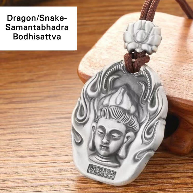 KarmaRipple's Chinese Zodiac Natal Buddha Om Mani Padme Hum Lotus Compassion Pendant Necklace p5