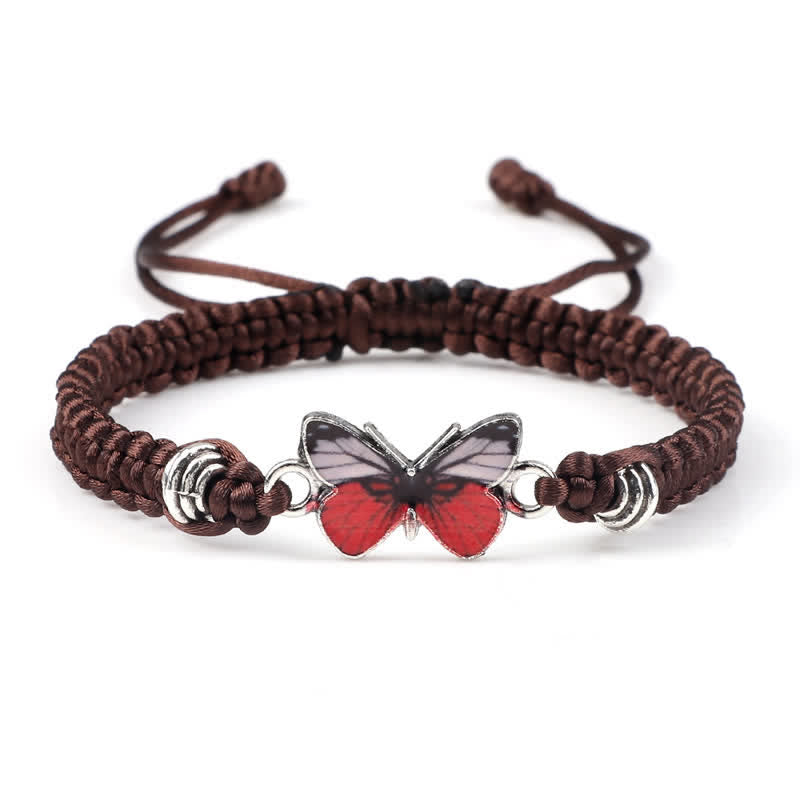 KarmaRipple's Butterfly Freedom Love String Talisman Bracelet p43
