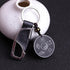 Black Obsidian&Key Chain