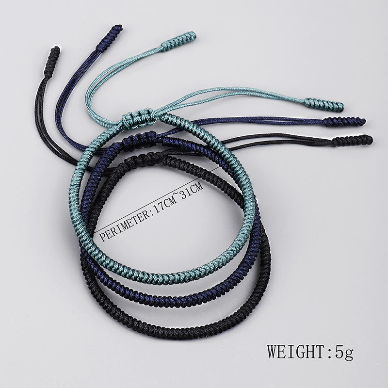 KarmaRipple's Tibetan 3Pcs King Kong Weave Handcrafted Amulet Strength Bracelet p11