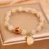 White Agate(Luck?Positivity)(Wrist Circumference 14-16cm)