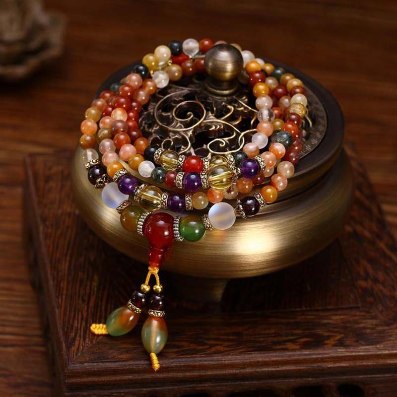 KarmaRipple's The 108 Quartz Balancing Mala Bracelet p2