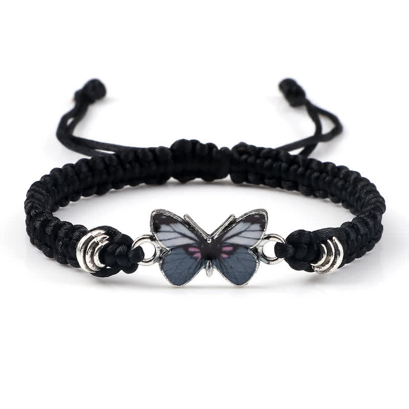 KarmaRipple's Butterfly Freedom Love String Talisman Bracelet p37