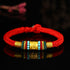 Turquoise Rope Buckle Red Rope / 17cm