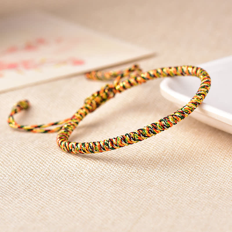 KarmaRipple's Tibetan Fortunate 3 Combination Sets Red String Bracelet p3