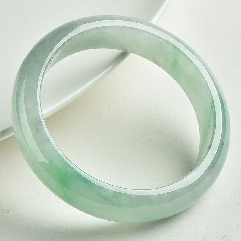 KarmaRipple's Authentic Jade Prosperity Wealth Fortune Bangle Bracelet p2