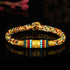 Turquoise Rope Buckle Colorful Rope / 19cm