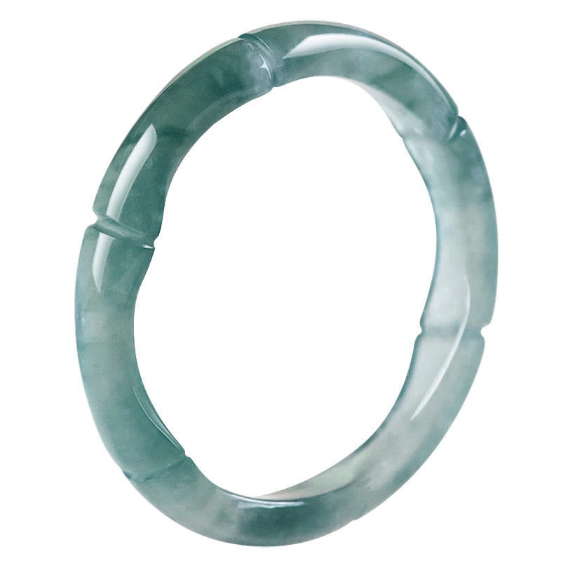 KarmaRipple's Authentic Jade Bamboo Prosperity Abundance Ring p8