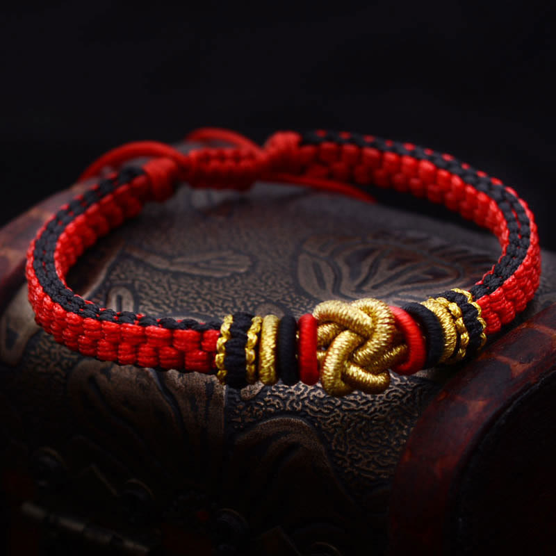 KarmaRipple's Colorful Rope True Love Weave Fortune Handmade Bracelet p22