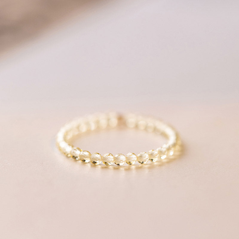 KarmaRipple's Authentic Citrine Happiness Prosperity Ring p19