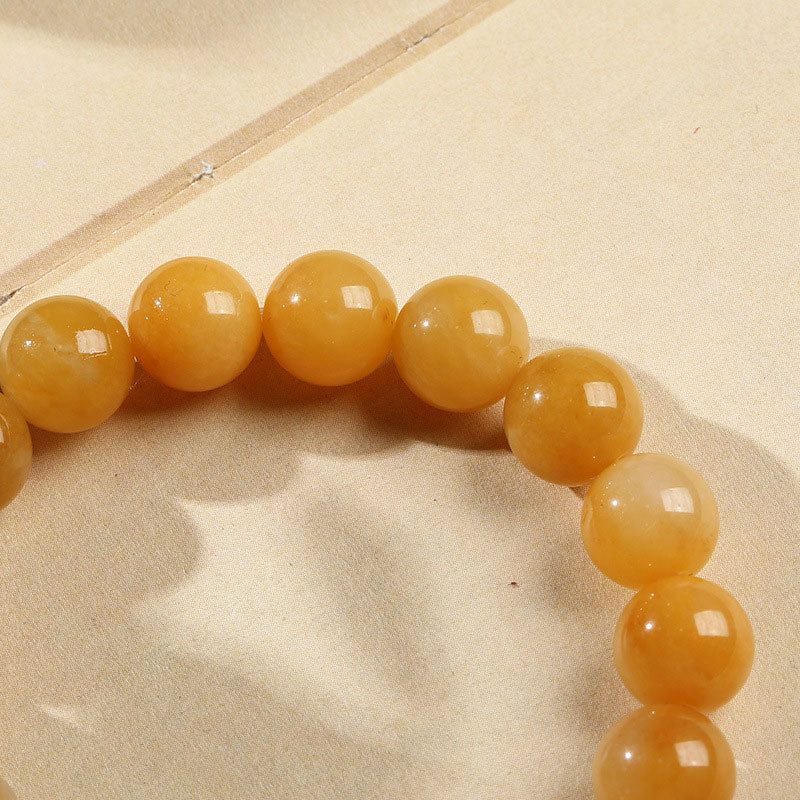 KarmaRipple's Golden Silk Jade Pixiu Wealth Bracelet p4