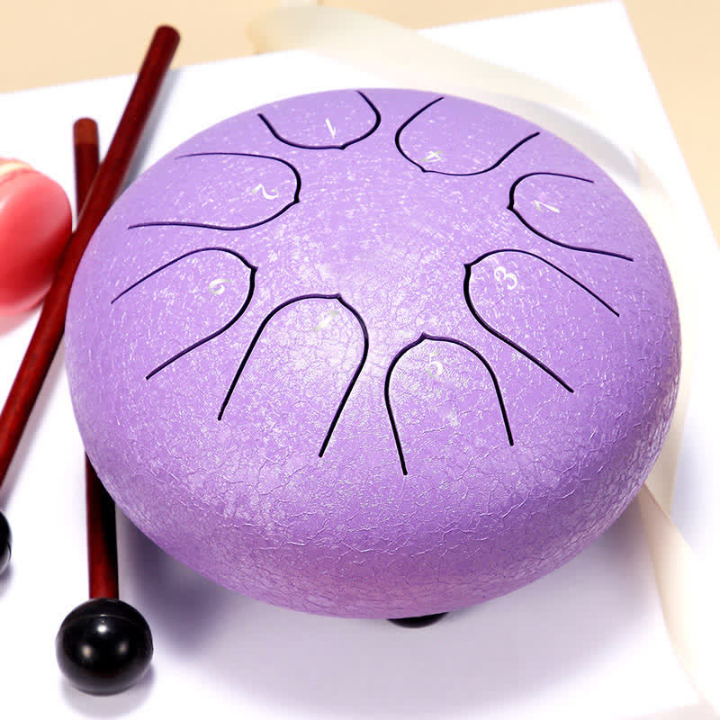 KarmaRipple's Steel Tongue Drum Sound Balancing Meditation Yoga Drum Kit p35