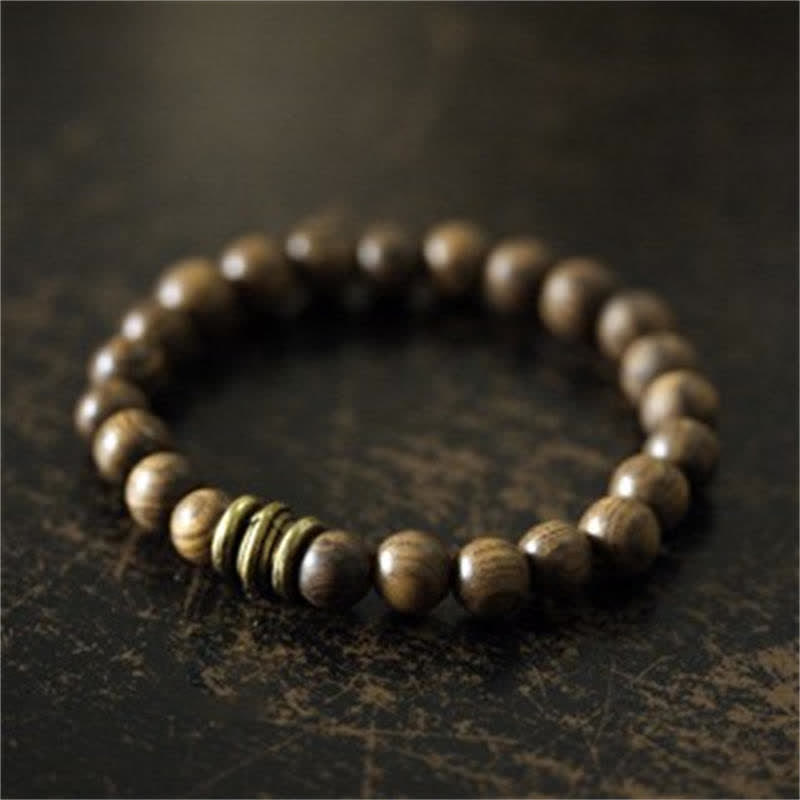 KarmaRipple's Tibetan Sandalwood Protection Bracelet p1