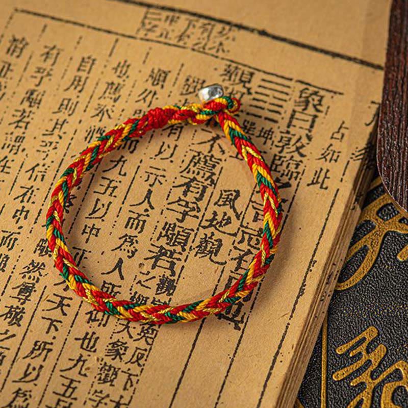 KarmaRipple's "May you be good fortune and success" Fortunate Multicolored Bracelet p8