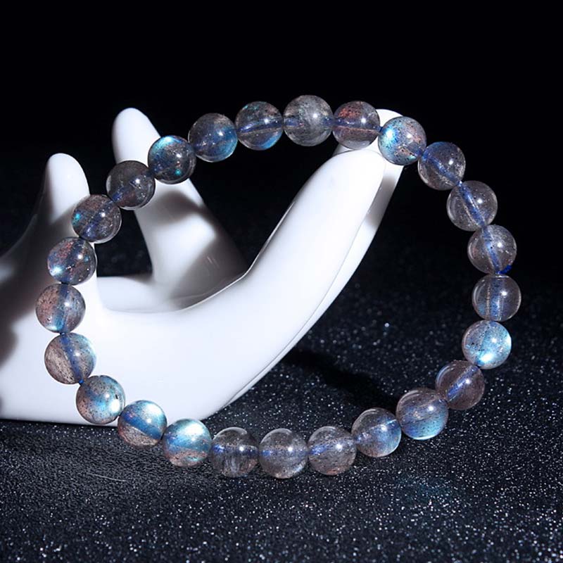 KarmaRipple's Authentic Moonstone Balancing Beadwork Bracelet p10