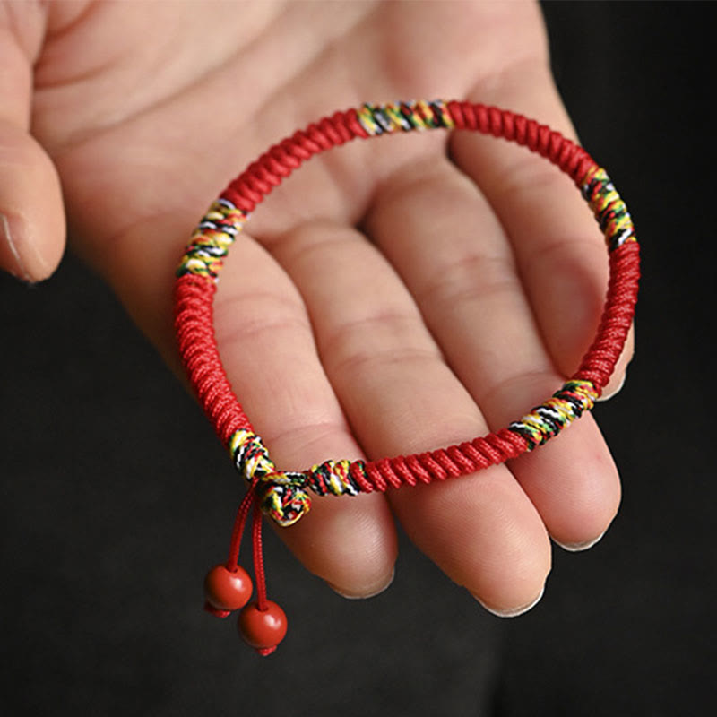 KarmaRipple's Five Colors King Kong Weave String Protection Fortune Bracelet p3