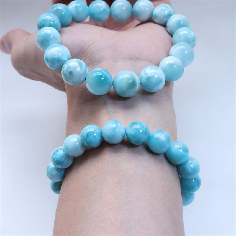 KarmaRipple's Authentic Larimar Wisdom Confidence Bracelet p10