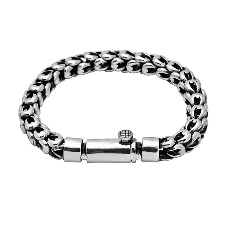 KarmaRipple's Retro Dragon Scale Pattern Success Strength Bracelet p6