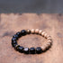 Bodhi Seed&Square Ebony Wood / 18cm
