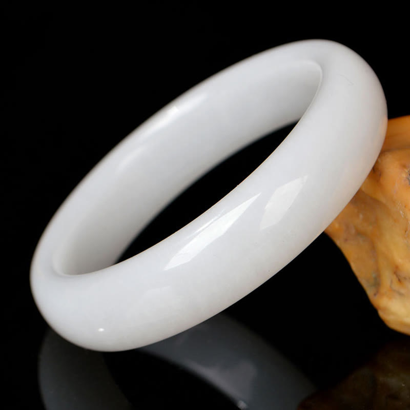 KarmaRipple's Authentic Golden Silk Jade Wealth Fortune Bracelet Bangle p22