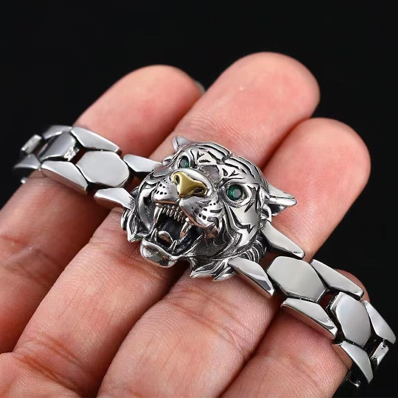 KarmaRipple's Tiger Head Design Balancing Bracelet p6