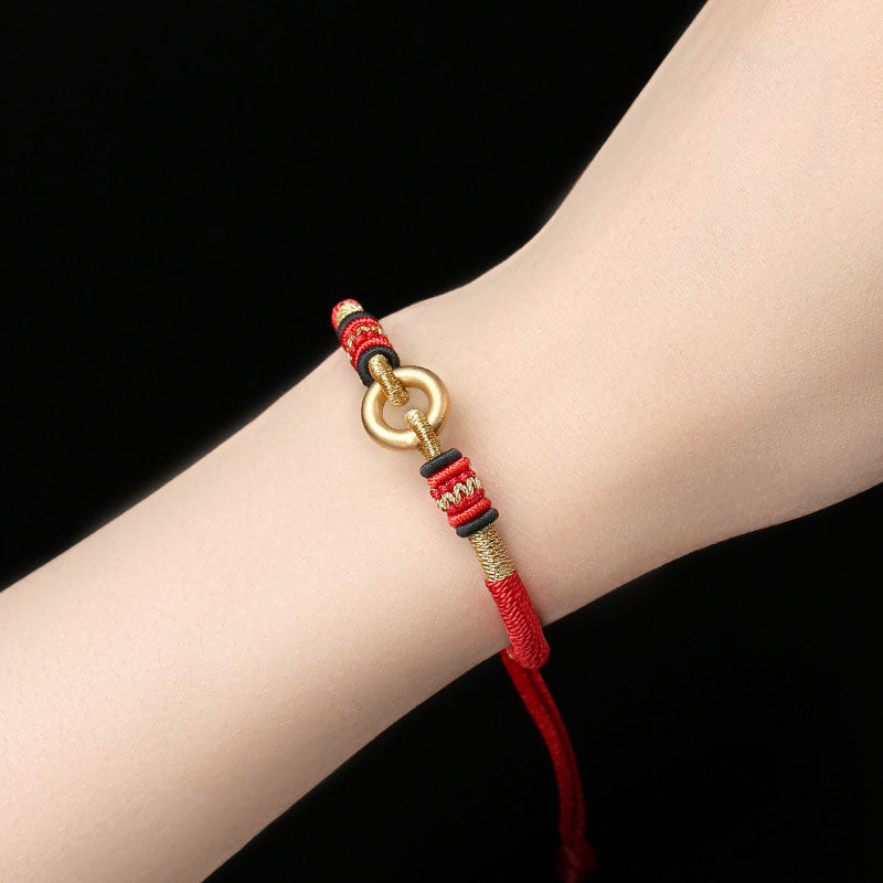 KarmaRipple's FengShui Fortunate Red String Pair Bracelet p6