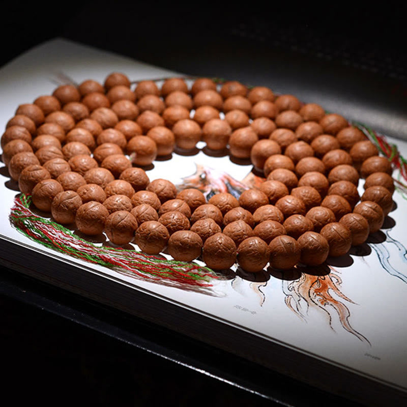 KarmaRipple's 108 Mala Beadwork Nepal Bodhi Seed Fortune Wealth Tassel Bracelet p11