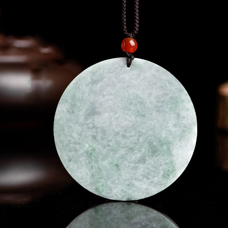 KarmaRipple's Chinese Zodiac Tiger Jade Protection Pendant String Necklace p8