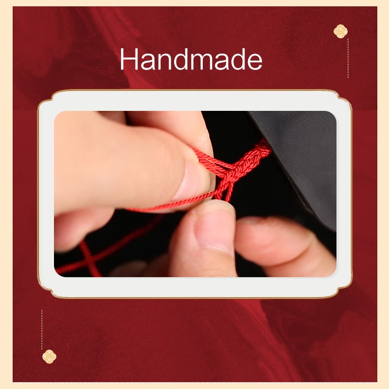 KarmaRipple's 999 Sterling Silver Chinese Zodiac Natal Buddha Red Rope Fortune Strength Handcrafted Kids Bracelet p18