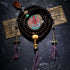 Purple Bodhi Seed&Tassels / 11mm