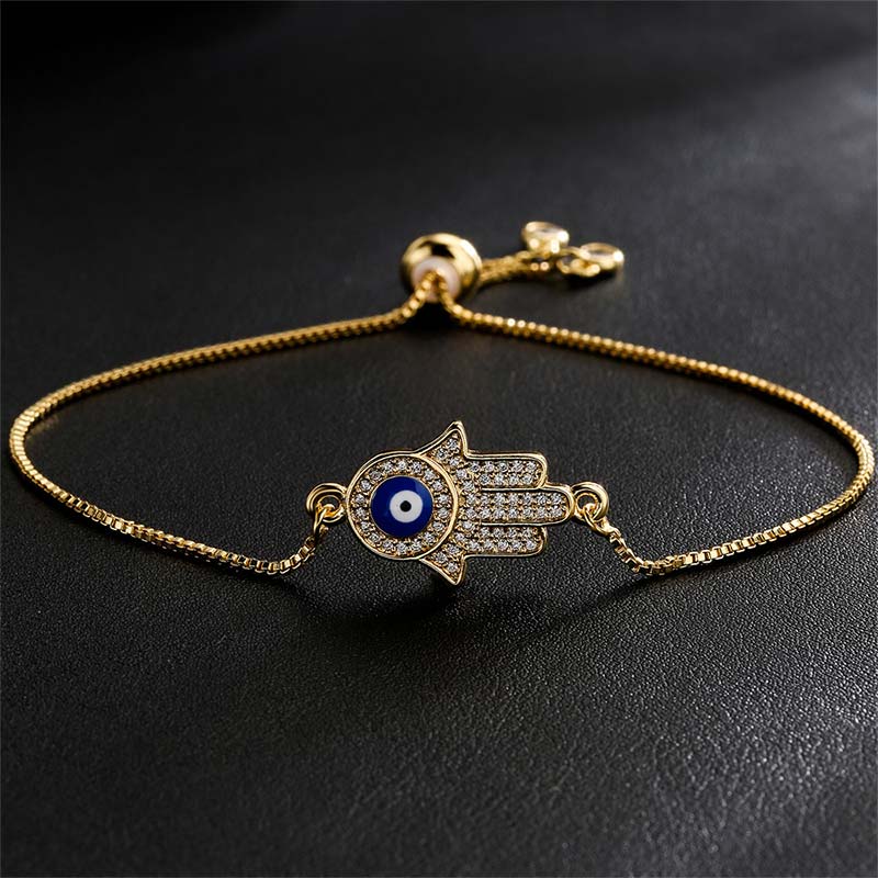 KarmaRipple's Evil Eye Protection Courage Bracelet p1