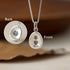 Peace Fu Character / 45cm Silver Chain