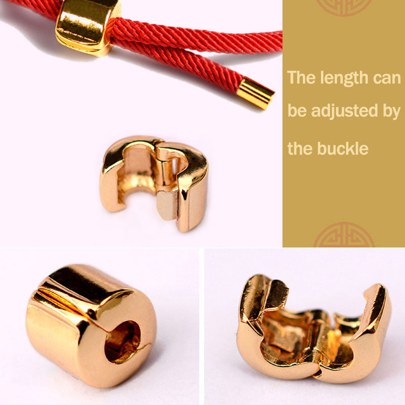 KarmaRipple's Fortunate Red String Bracelet p4