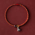 Silver Lotus Pod Charm / Red Gold(Wrist Circumference 14-16cm)
