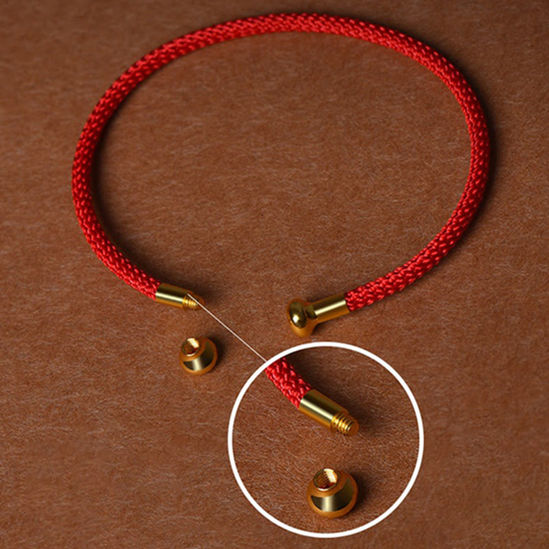 KarmaRipple's Simple Design Handmade Fortune Braid String Cuff Bracelet p24