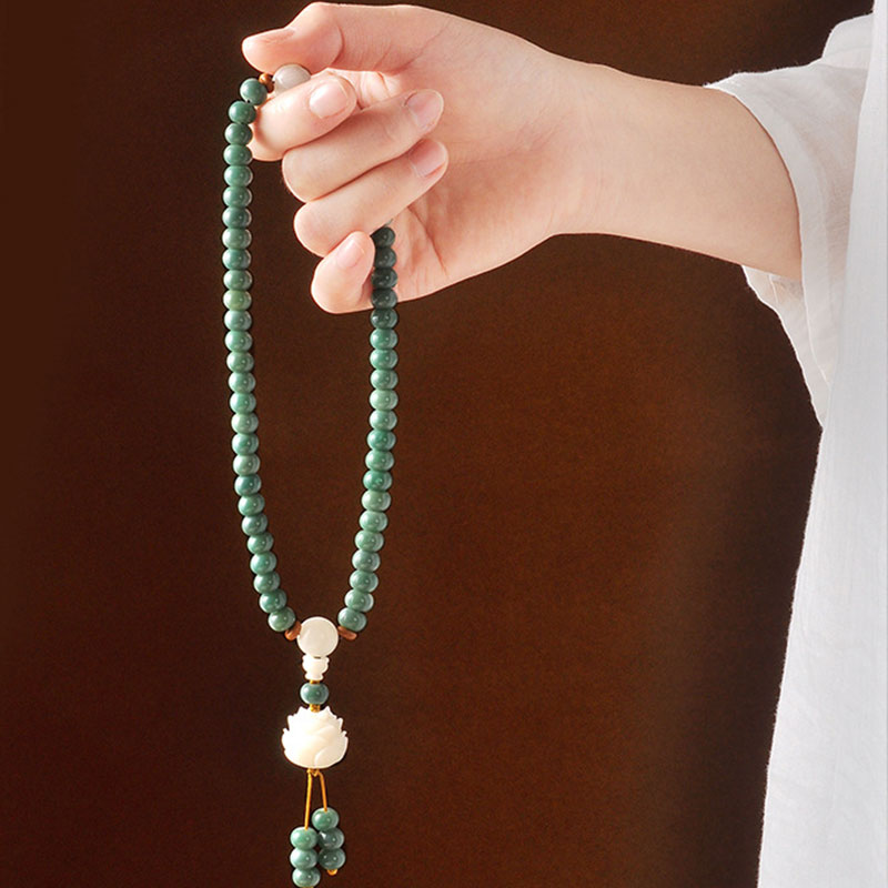 KarmaRipple's Lotus Cyan Bodhi Seed Success Bracelet p4