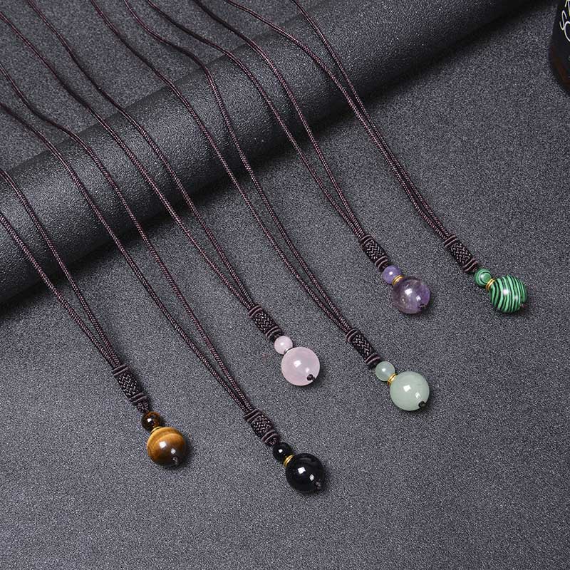 KarmaRipple's Tibetan Jade Balance Pendant p13