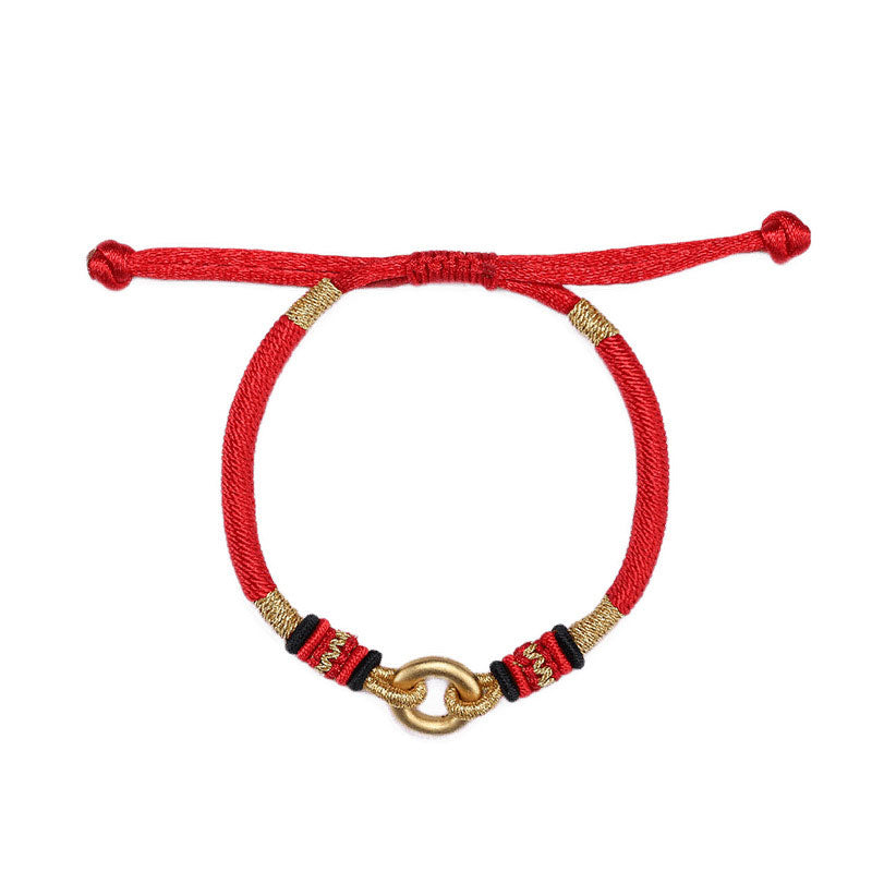 KarmaRipple's FengShui Fortunate Red String Pair Bracelet p5