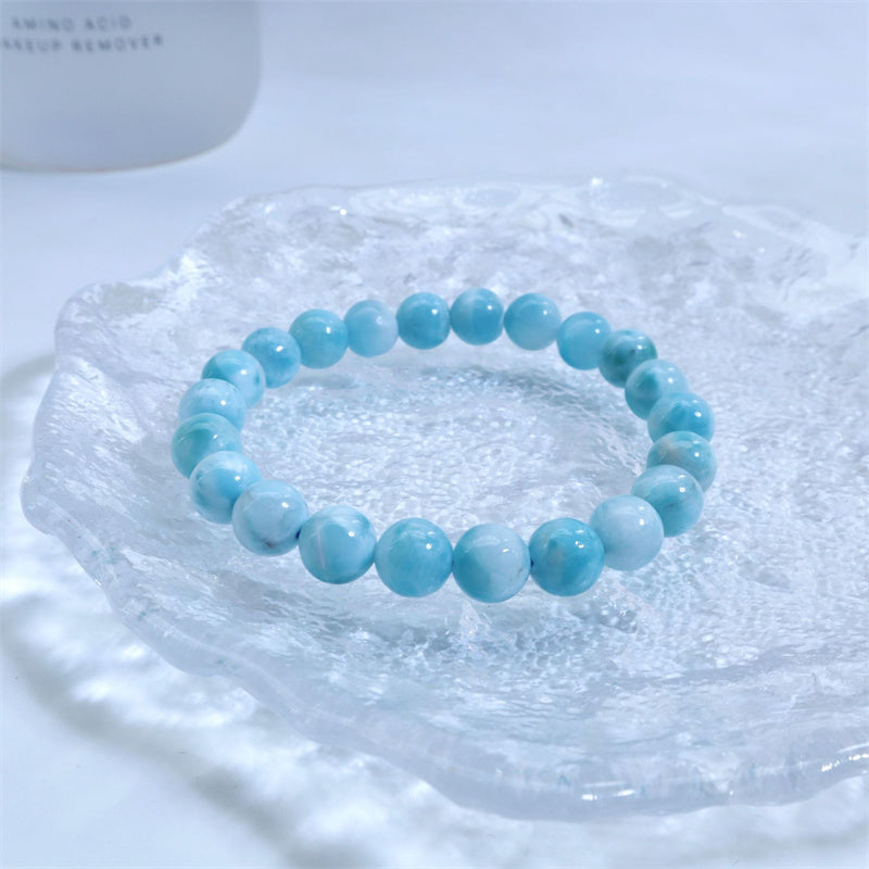 KarmaRipple's Authentic Larimar Wisdom Confidence Bracelet p11