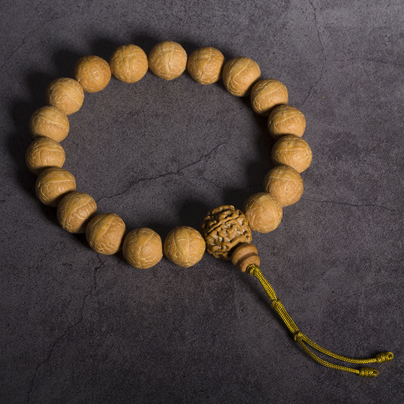 KarmaRipple's Bodhi Seed Fortune Auspiciousness Wrist Mala Tassel Pocket Mala p20