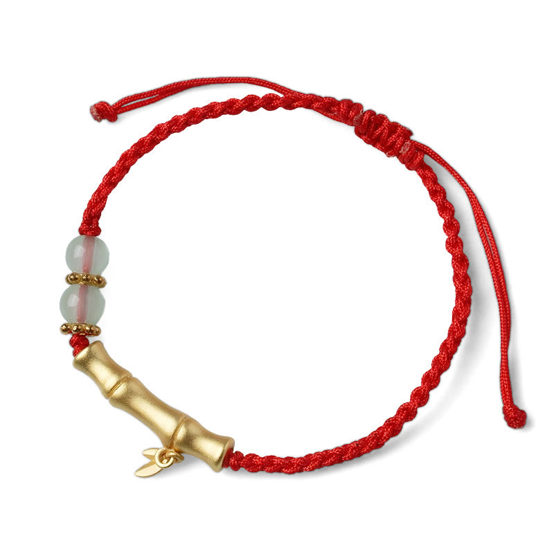 KarmaRipple's Bamboo Design Fortune Strength Woven Bracelet p8